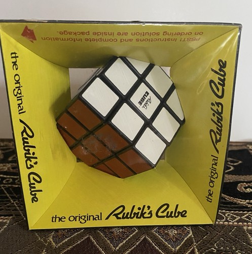 Vintage 1980 The Original Rubik's Cube by Ideal NEW Shrink Wrapped - SEALED