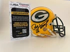 Paul Hornung, Signed, Green Bay Packers, Mini Helmet, JSA COA, Riddell, and HOF