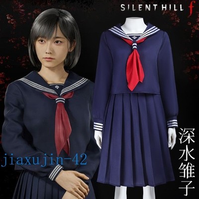 In Stock 2025 NEW Silent Hill Shimizu Hinako Jk Dress Cosplay