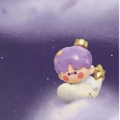 Authentic POP BEAN Goodnight, Night Sky - Opened - Confirmed- PINO JELLY On Star