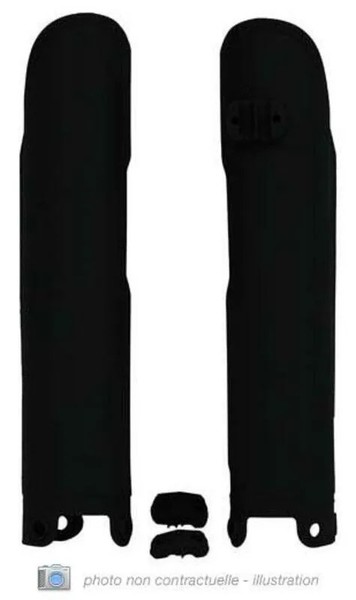 Racetech Gabelprotektoren - Schwarz FüR Husqvarna TE 450 (H812AA) 2006-07-image