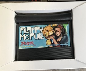 Flappy McFur Atari Jaguar Cartridge Complete CIB 64-BIT
