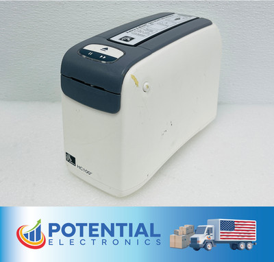 USED - Zebra Wristband HC100 USB Monochrome Label Printer (Printer Only)