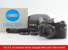 MINT BOX MINOLTA X-700 MPS Black 35mm Film SLR Camera MD Rokkor 50mm f/1.7