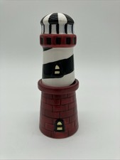 Vintage Lighthouse Salt and Pepper Shakers