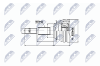 NTY Gelenksatz, Antriebswelle NPZ-DW-002 FüR Daewoo