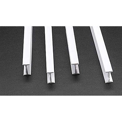 Plastruct 90520 I Beam Styrene 1/2 (4) (US IMPORT)