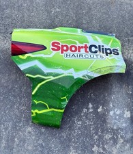 Nascar Race Used Denny Hamlin  Interstate Quarter Panel