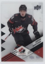 2024 Upper Deck Team Canada Juniors Clear Cut Denton Mateychuk #42 0y85