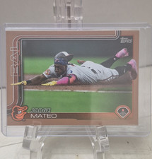Topps 2025 Series 2 Jorge Mateo Gold Parallel #484/2025 Baltimore Orioles