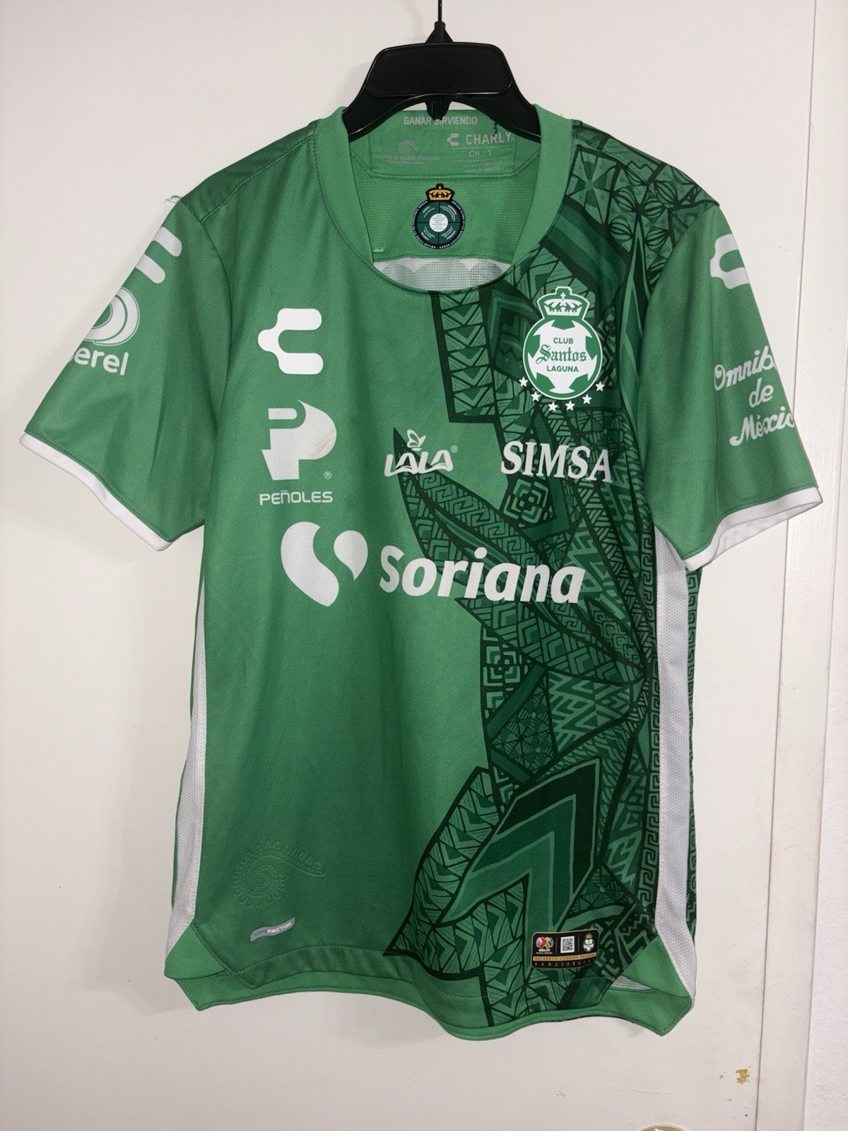 NWT Charly Santos Laguna Special Edition Futbol Soccer Jersey Size Small