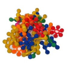 Thirty One Piece Colorful Interlocking Ball Connector Building Toy Set STEM