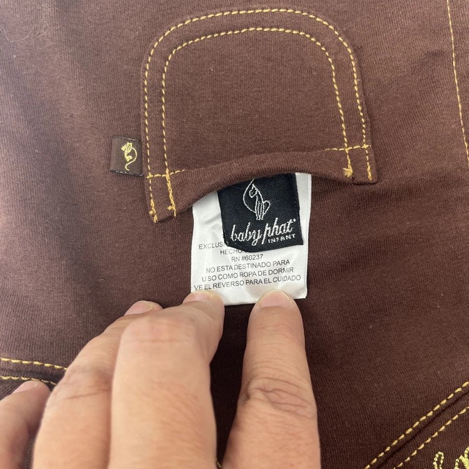 Baby Phat 女孩 18M 双面连帽外套 — 第 3/4 张图片