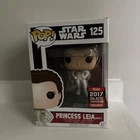 Funko Pop! Vinyl Star Wars Princess Leia #125 2017 Galactic Convention Excl