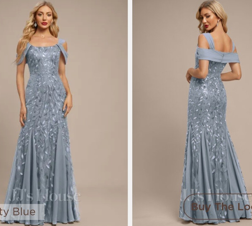 Women's Dusty Blue Cold Shoulder Pleated Sequin Maxi Prom Formal Dress NWT 16 | eBay Women's Dusty Blue Cold Shoulder Pleated Sequin Maxi Prom Formal Dress NWT 16 | eBay
