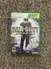 Call of Duty World at War Xbox 360 Tested Platinum Hits Manual Case Art