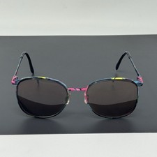 Multi Color Eyeglass Frame Charmant Japan VTG Yellow Pink Blue, Green, Purple