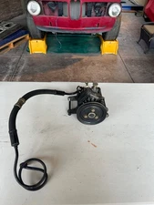 BMW E34 535i OEM ZF Power Steering Pump Vane With Pulley & Supporting Bracket