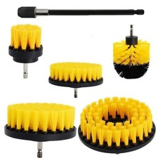 Drill Brush Power Scrubber Drill Attachments For Carpet Tile Grout Cleaning