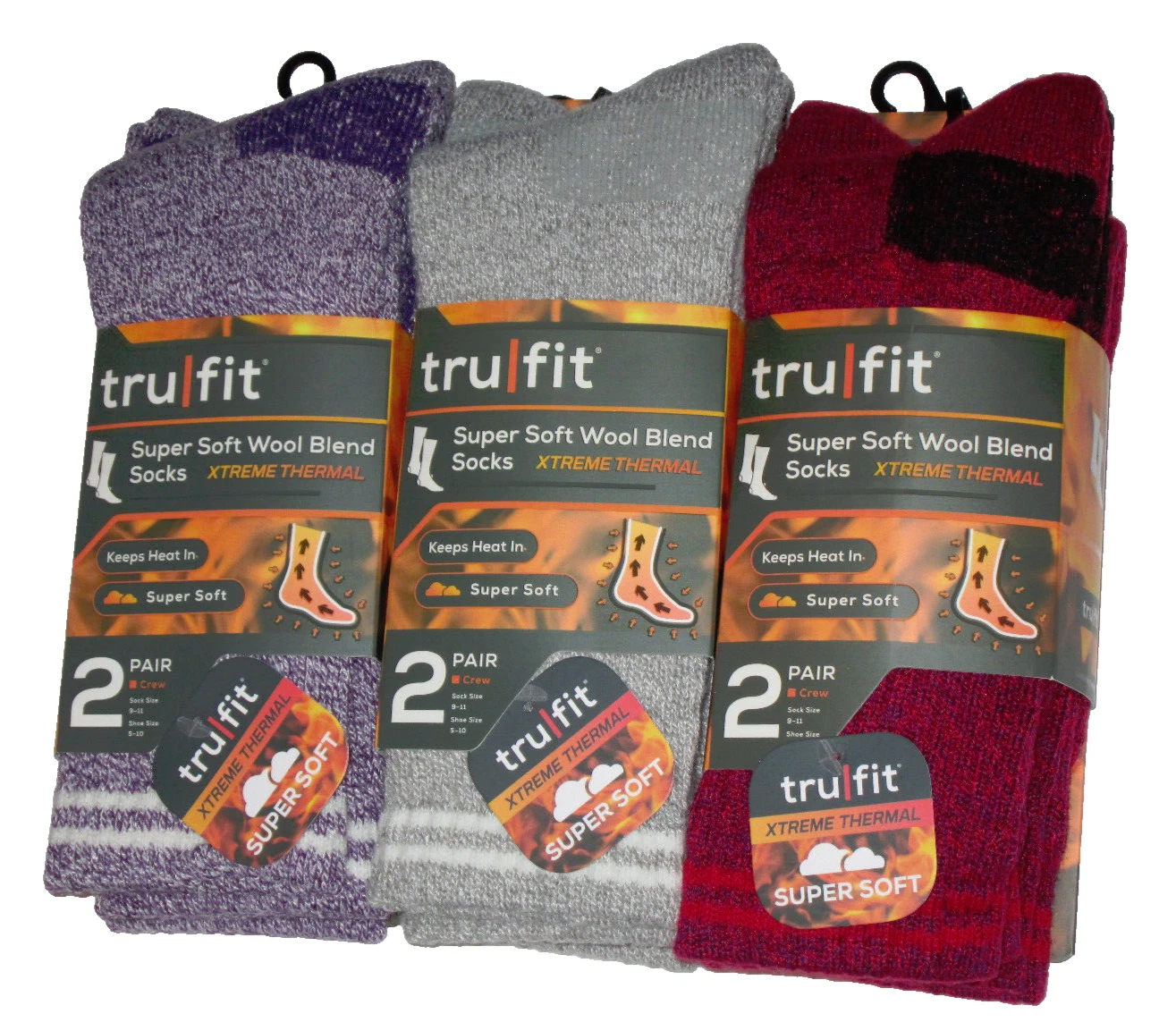 6 Pairs Womens SUPER SOFT Merino Wool Socks Extreme Thermal Warmth