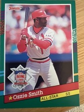 1991 Donruss - Ozzie Smith #437 White Border at Top Right Border