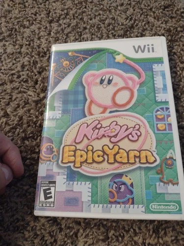 Nintendo Wii Kirby's Epic Yarn Complete Pre-owned