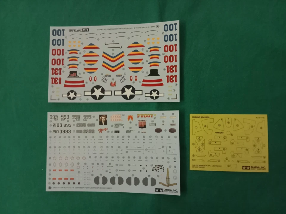 Lockheed P-38J Lightning -  SCALA 1/48 Tamiya 61123 - Immagine 3 di 3