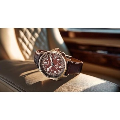Citizen Men's Perpetual Date Calendar Eco-Drive Brown Watch 42MM