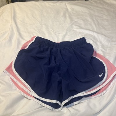Nike Women's Tempo Dri Fit  Athletic Running Shorts (small stain on back)