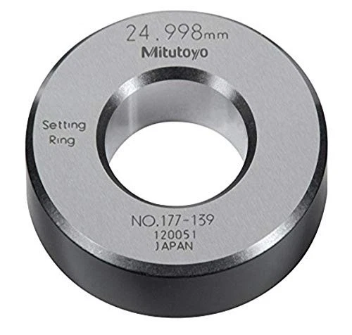 Mitutoyo 177-139 Setting Ring 25mm Size 15mm Width 53mm Outside Diameter