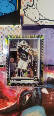 2025 Panini Donruss Optic #24 CeeDee Lamb Electricity /75 DALLAS COWBOYS
