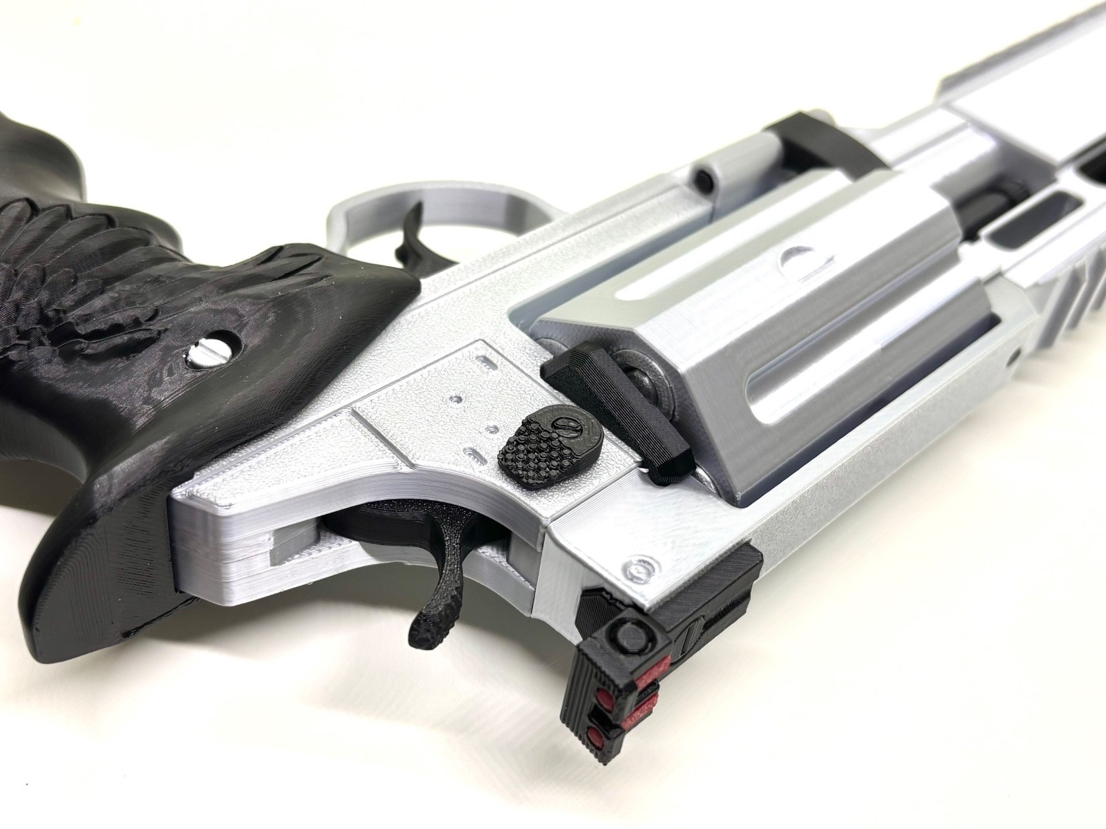Requiem Recolver Resident Evil Requiem Revolver 3D Printed Prop Gun Cosplay Replica ...
