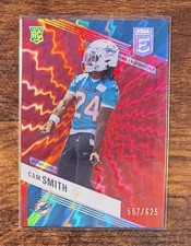 2023 Panini Donruss Elite - Cam Smith #114 (RC) - Aspirations Red Shimmer /625