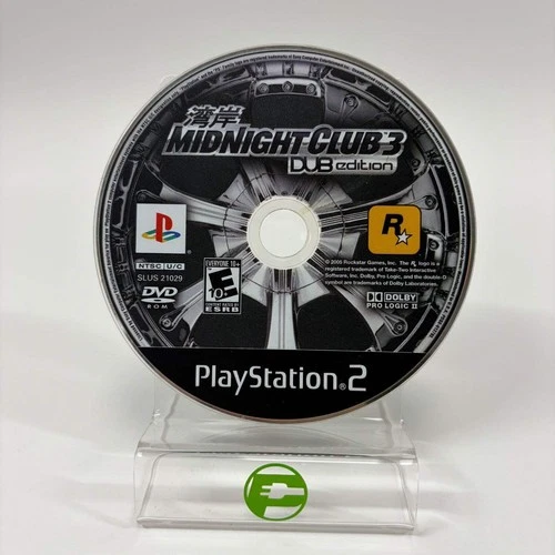 Midnight Club 3 Dub Edition (Sony PlayStation 2 PS2, 2005)