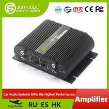 12V 24V Class D Amplifier 4 Channel 400W Mini Amplifiers Stereo Audio System