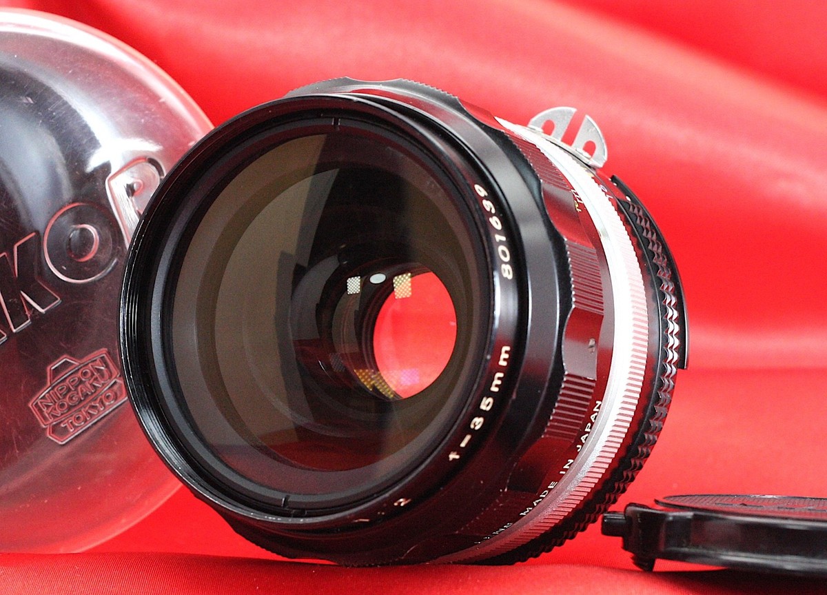 Nikon Nikkor-O Auto 35mm f/2 [ Exc+5 ] Ai Converted Wide Angle