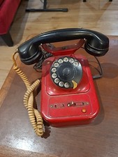 Vintage Rotary Dial Telephone Phone Working Vintage Retro Old Fashion Telephone