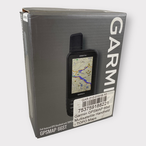 Garmin GPSMAP 66ST Multisatellite Handheld W/ Sensors & TOPO Maps *New-Open Box*