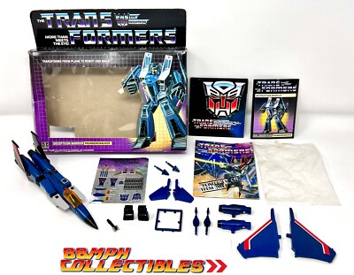 RARE in Box CIB UNUSED STICKERS 1984 Transformers G1 Decepticon THUNDERCRACKER