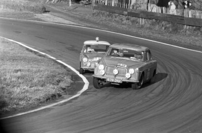 Raymond Baxter & E Macmillan, Rover Rally Car 1962 Old Photo
