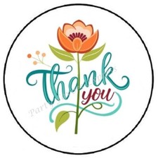 THANK YOU ENVELOPE SEALS LABELS STICKERS PARTY FAVORS