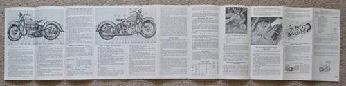 1936-1947 Harley Davidson Riders Hand Book Owners Manual E EL F FL Knucklehead - Picture 7 of 10