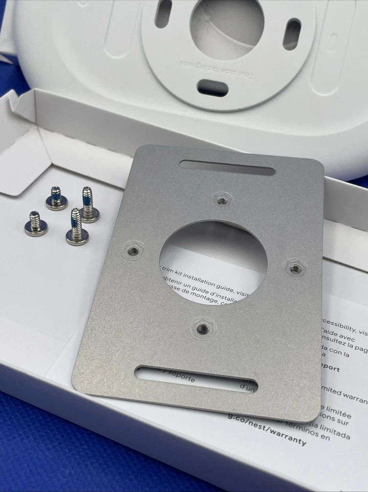 Google Nest Thermostat Trim Kit - Snow White (GA01837-US) - Image 4 of 4