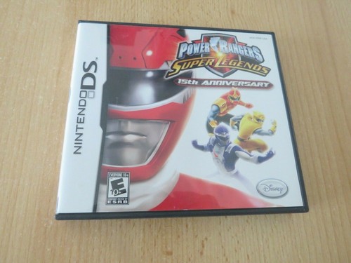 Power Rangers Super Legends - 15th Anniversary (Nintendo DS, 2007)