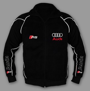 AUDI RS Jacke Sweatjacke Sweater Pullover s line Herren Audi S Line Sweatjacke mit Kapuze XXL: : Bekleidung