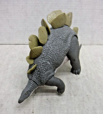 Gray Stegosaurus Definitely Dinosaurs Vintage 1987 11.75" Long Figure 101124AST3