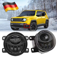 Für Jeep Renegade 2015-2023 Paar LED Nebellicht Fahrlicht Klare Linse Foglight