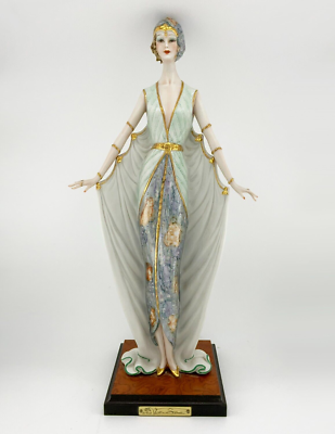 RARE Vittorio Sabadin Capodimonte Porcelain Figurine [Art Deco