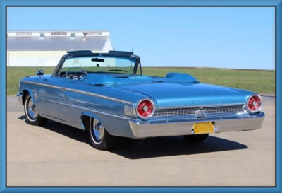 1963 Ford Galaxie 500 convertible Blue, Toolbox - Refrigerator