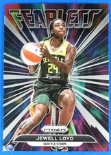 2022 Panini Prizm WNBA Jewell Loyd #10 BASKETBALL Seattle Storm Fearless